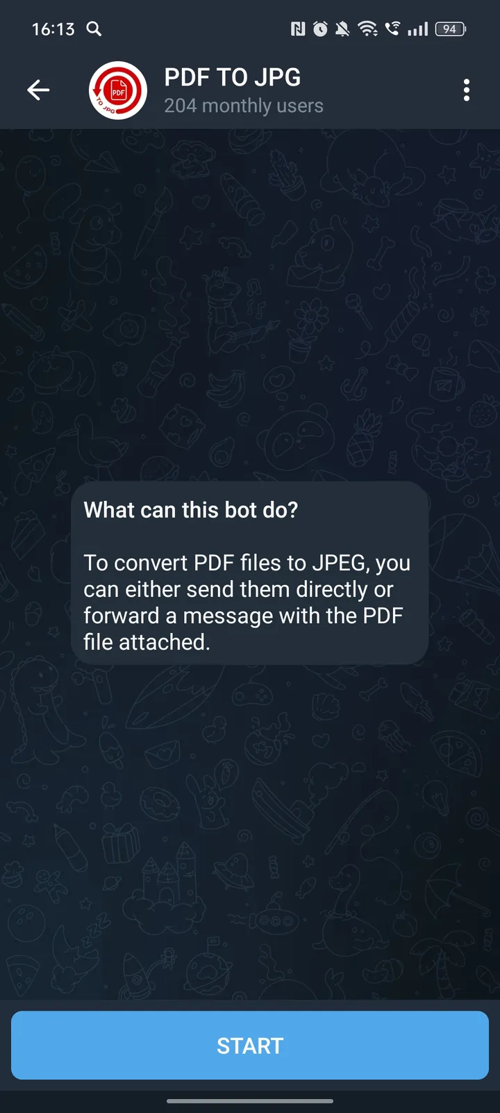 PDF TO JPG ✅ — Screenshot 1