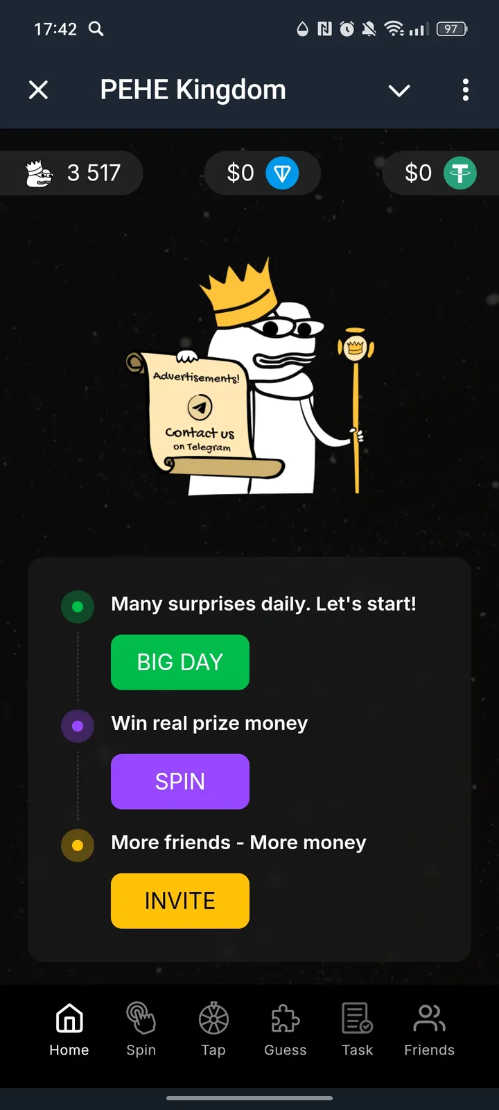 PEHE Kingdom — Screenshot 1