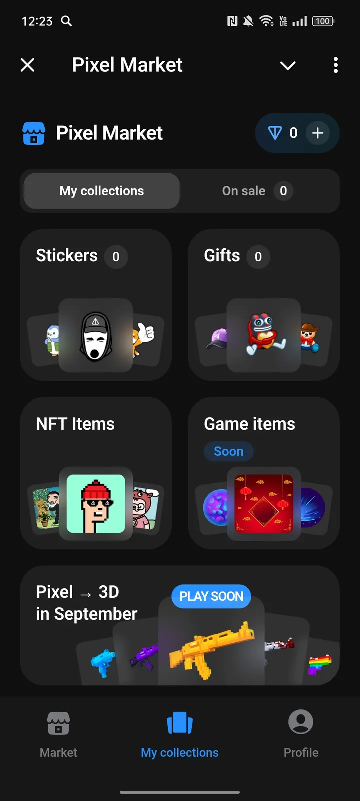 Pixel Market — Screenshot 2