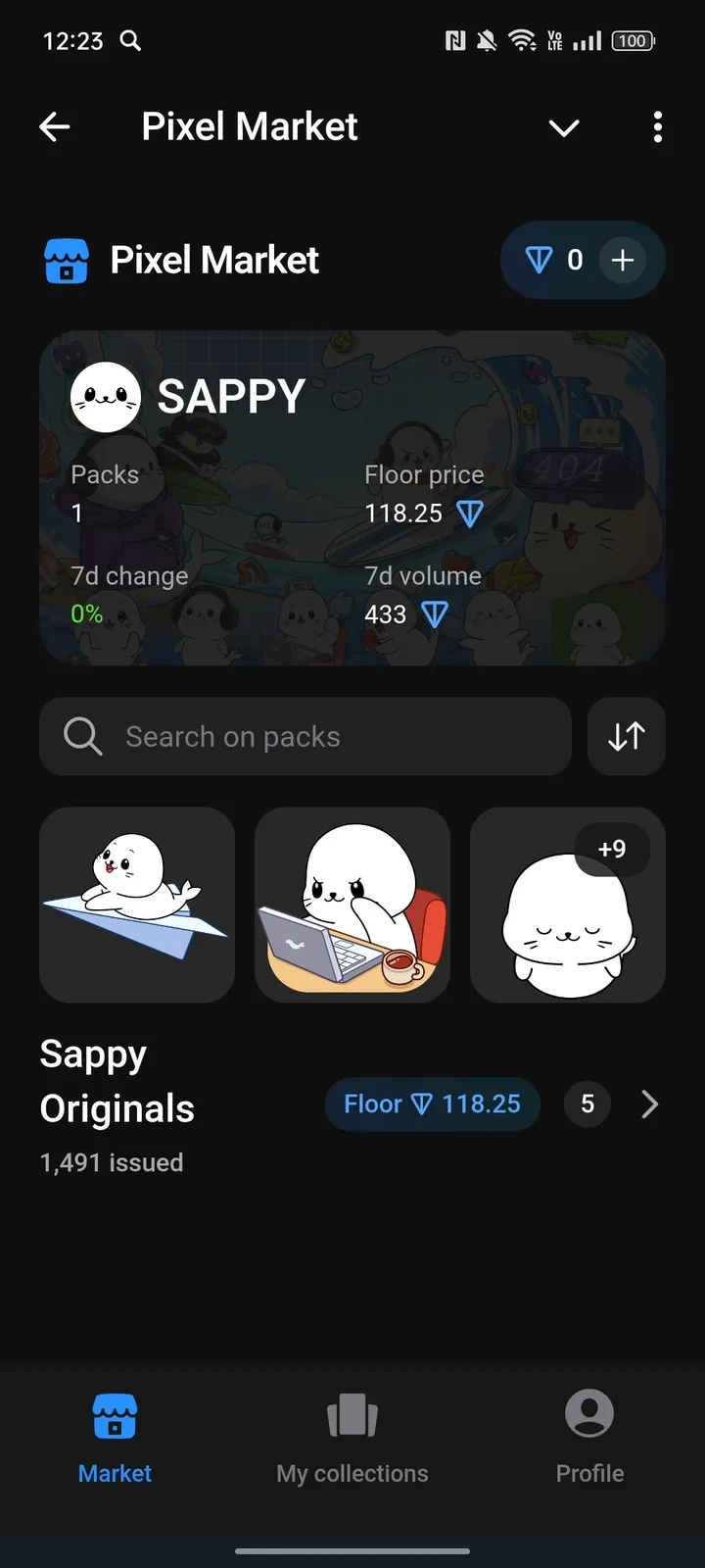 Pixel Market — Screenshot 4