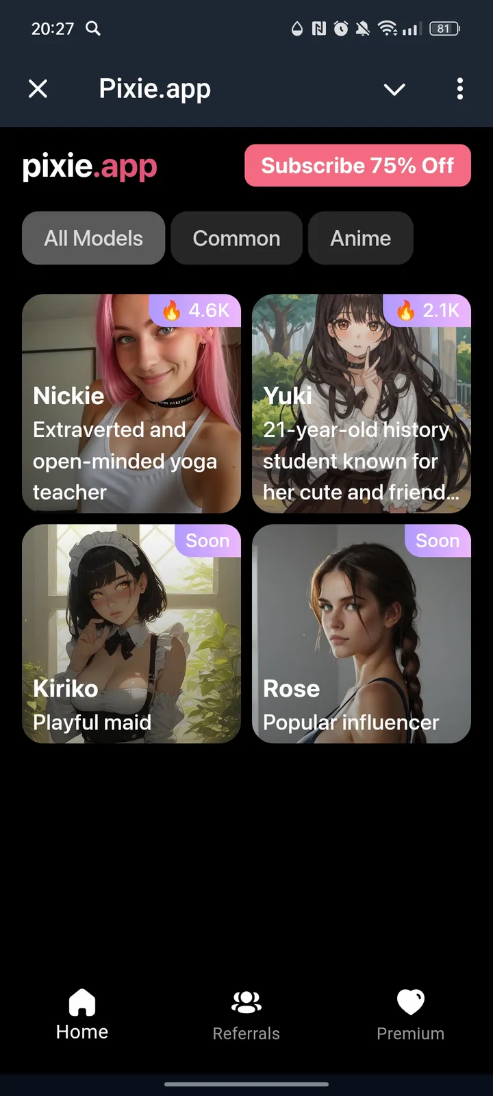Pixie.app — Screenshot 1