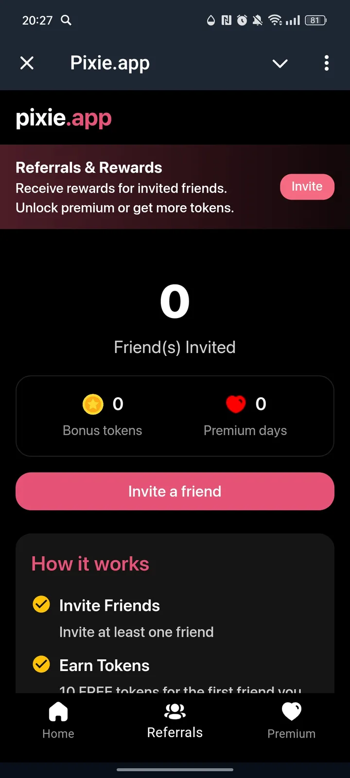 Pixie.app — Screenshot 2