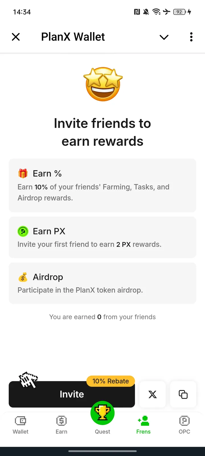 PlanX Wallet — Screenshot 4