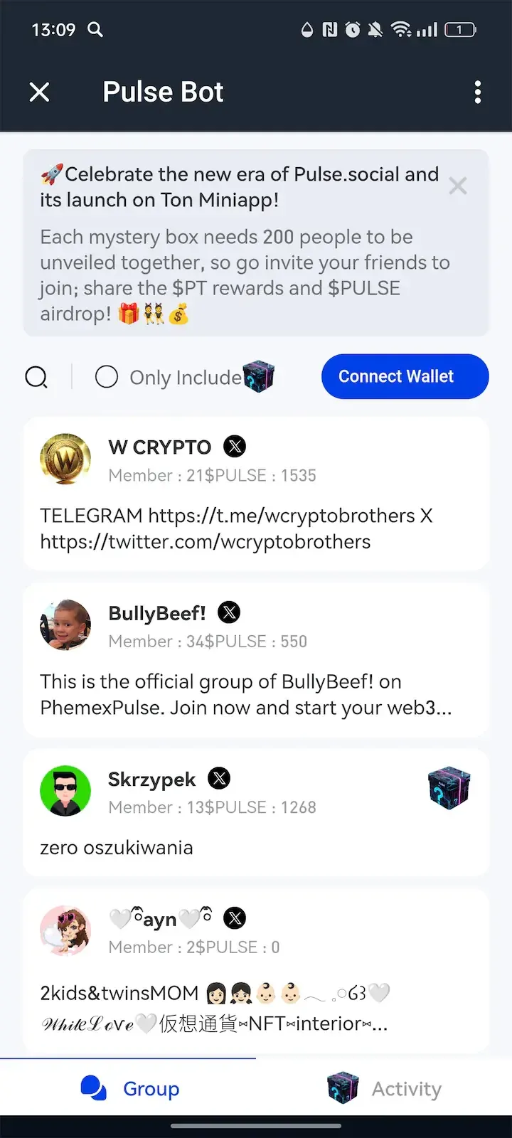 Pulse Bot — Screenshot 1