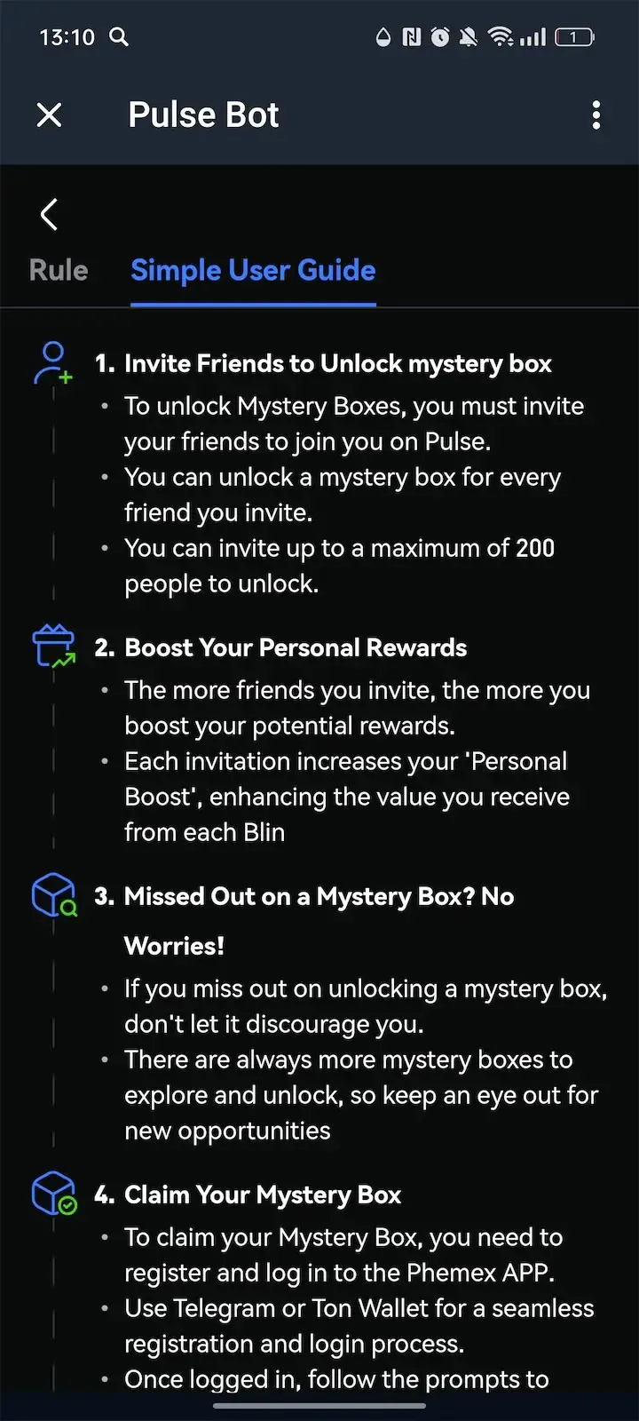 Pulse Bot — Screenshot 4