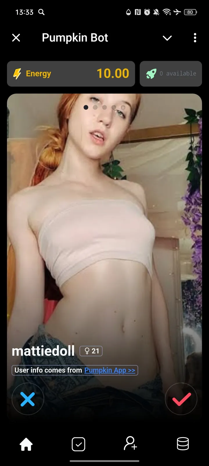 Pumpkin Bot — Screenshot 1