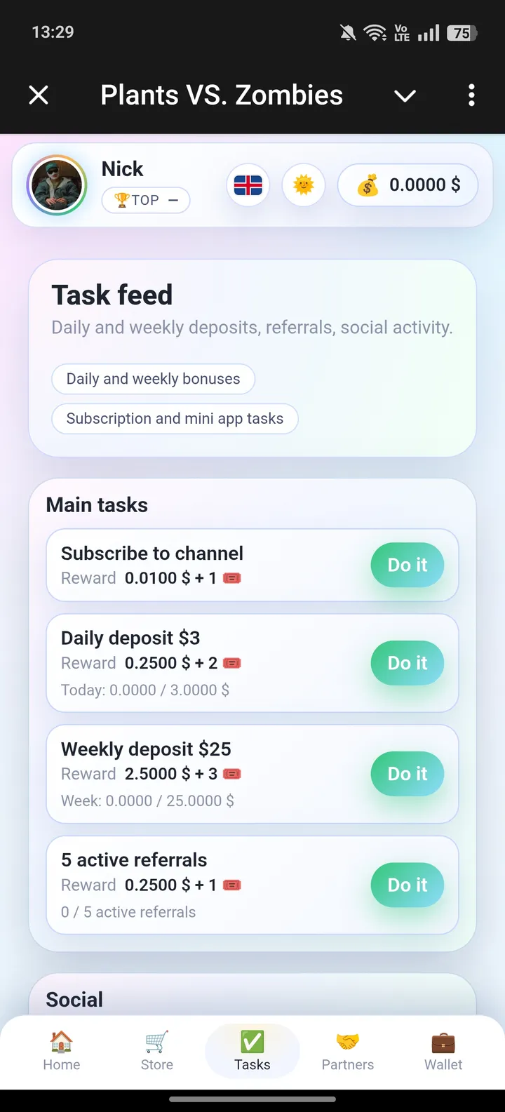 Plants VS. Zombies — Screenshot 3
