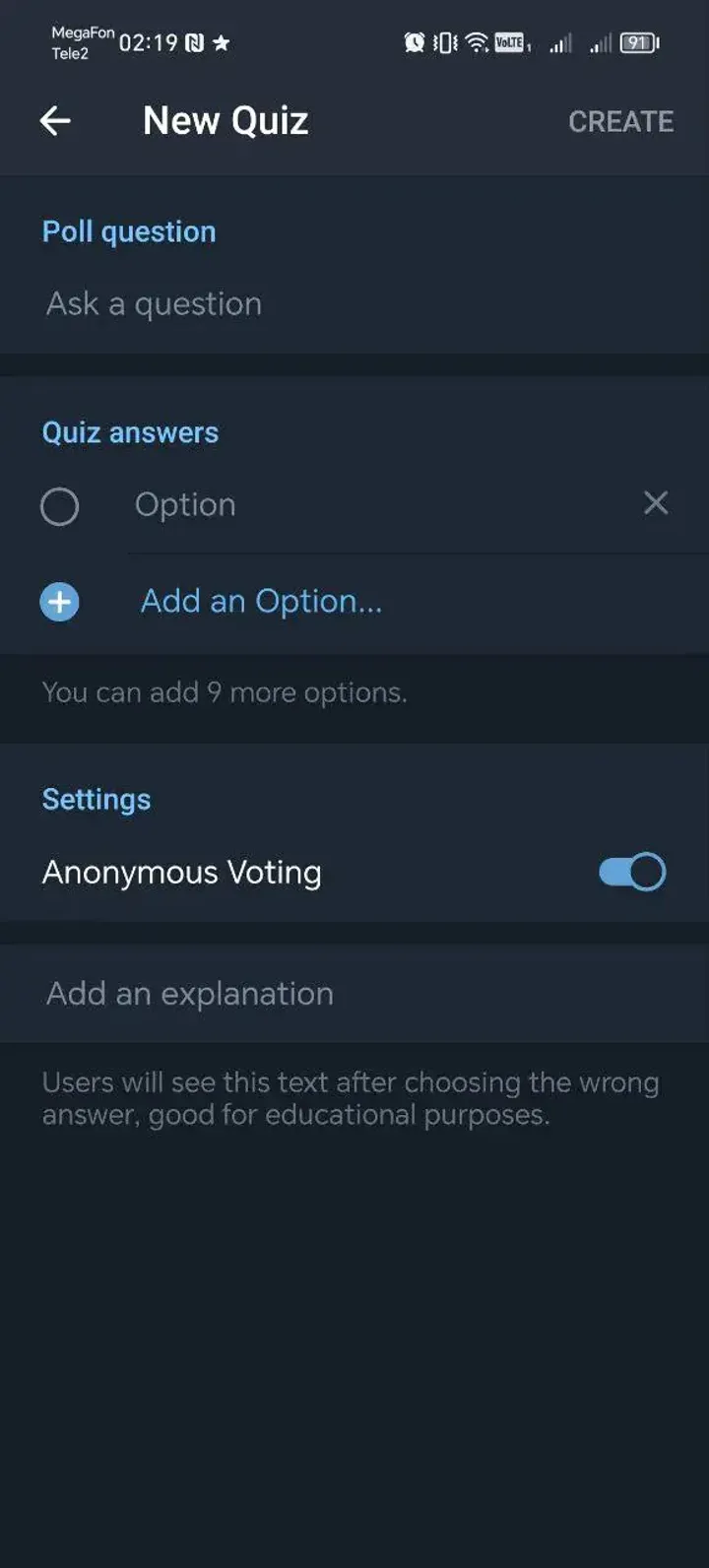 Quiz Bot — Screenshot 4