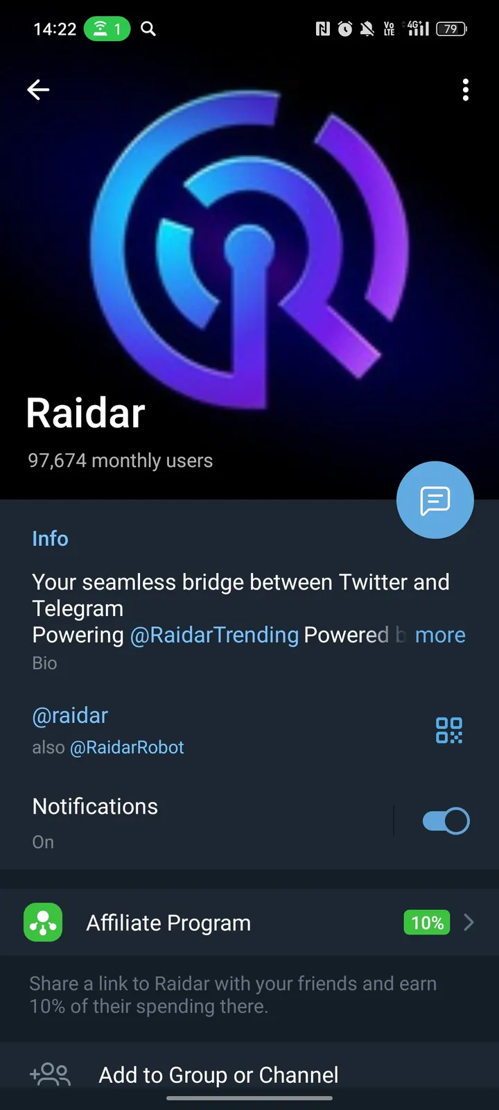 Raidar — Screenshot 4