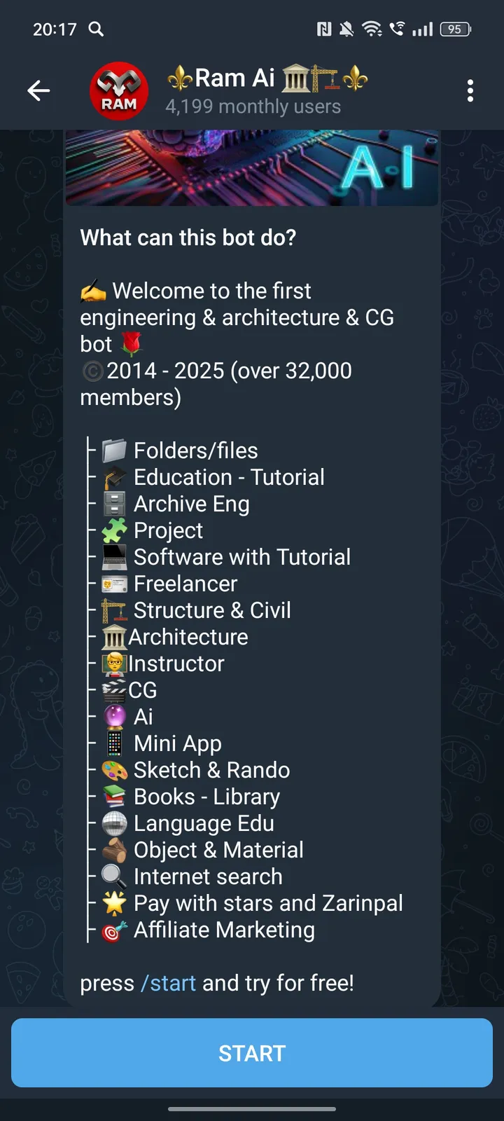 ⚜️Ram Ai 🏛🏗⚜️ — Screenshot 1