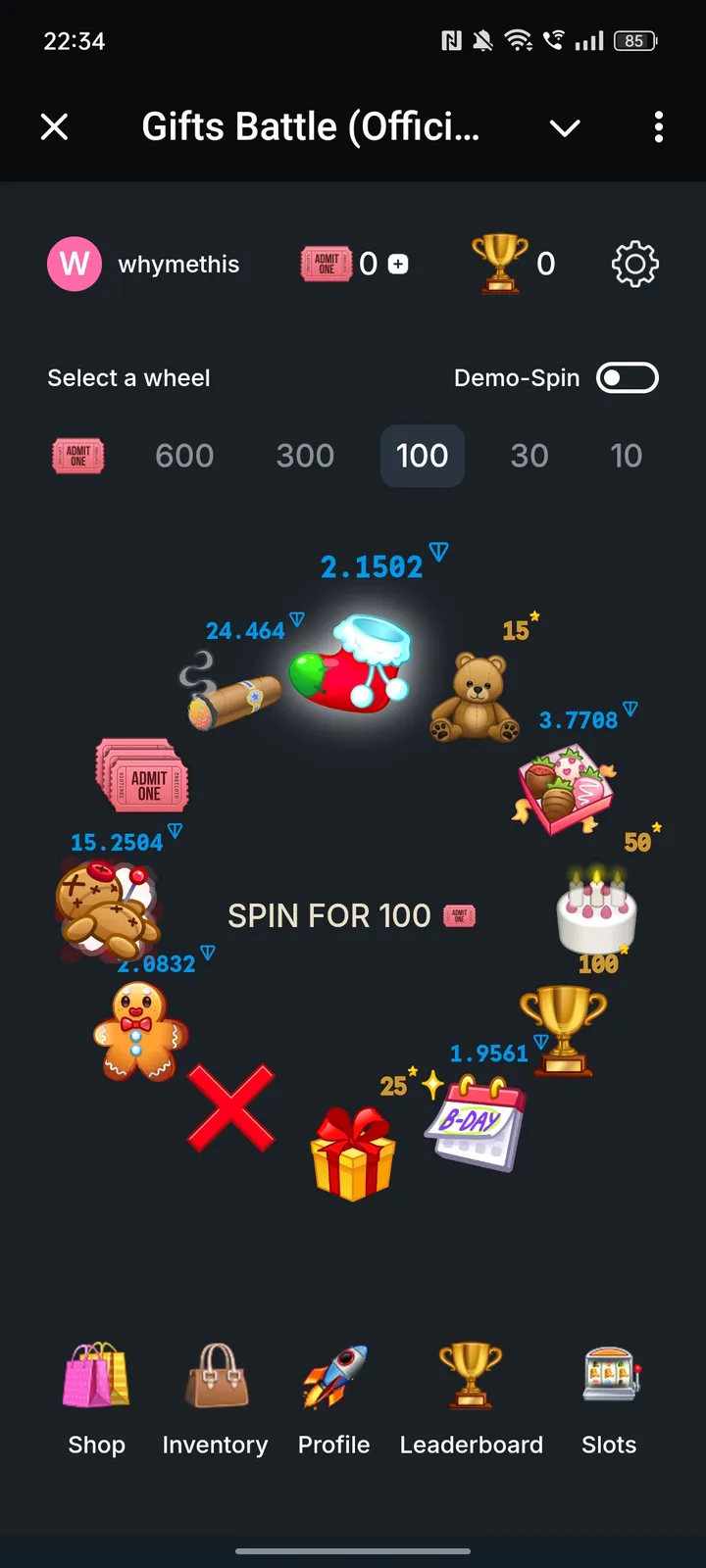 Random Gifts Roulette | Выигрывай Подарки — Screenshot 1