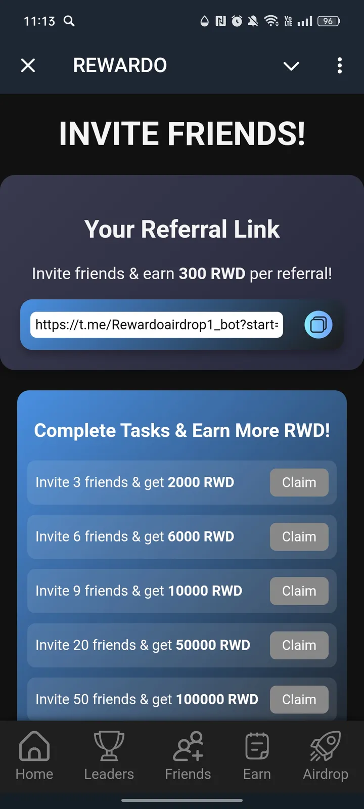 REWARDO — Screenshot 2