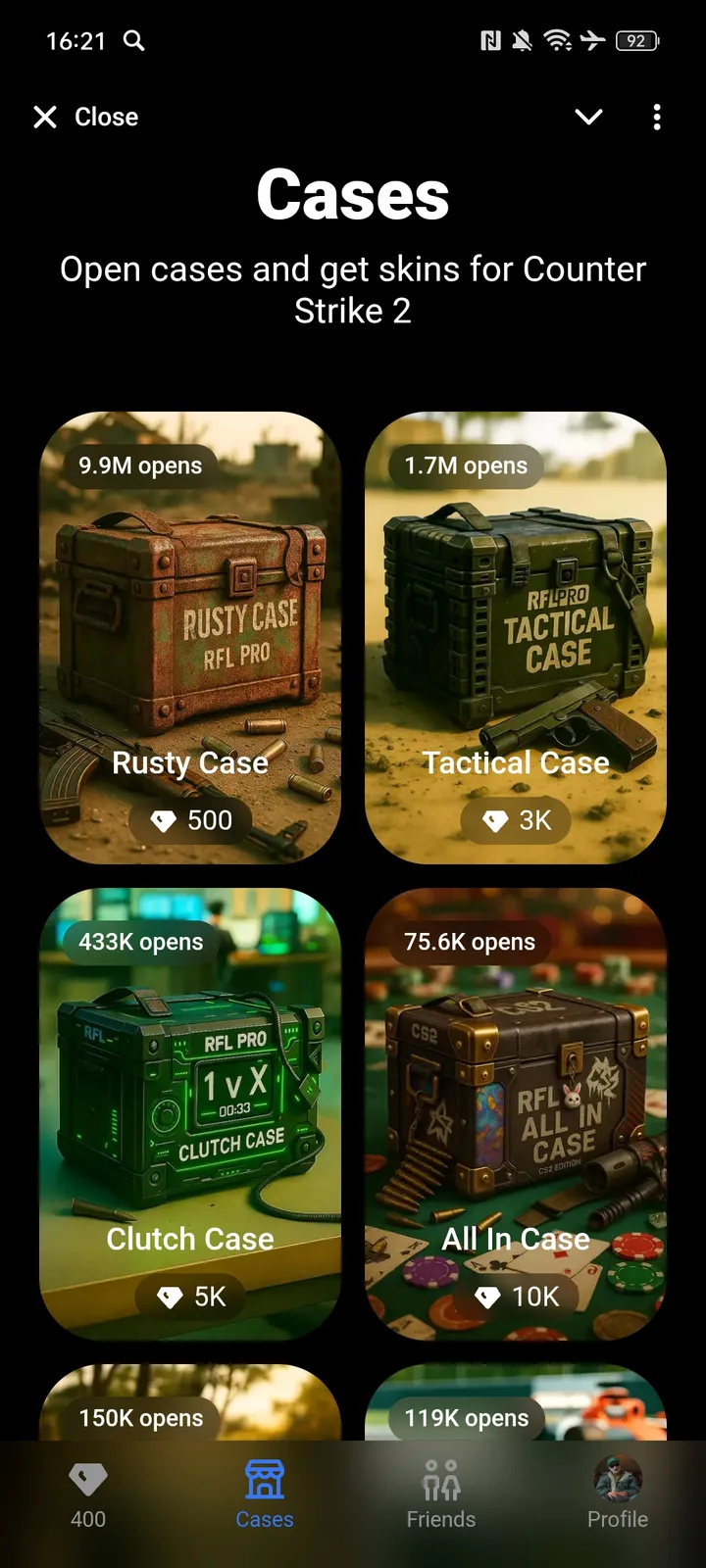 RFL PRO — Screenshot 2