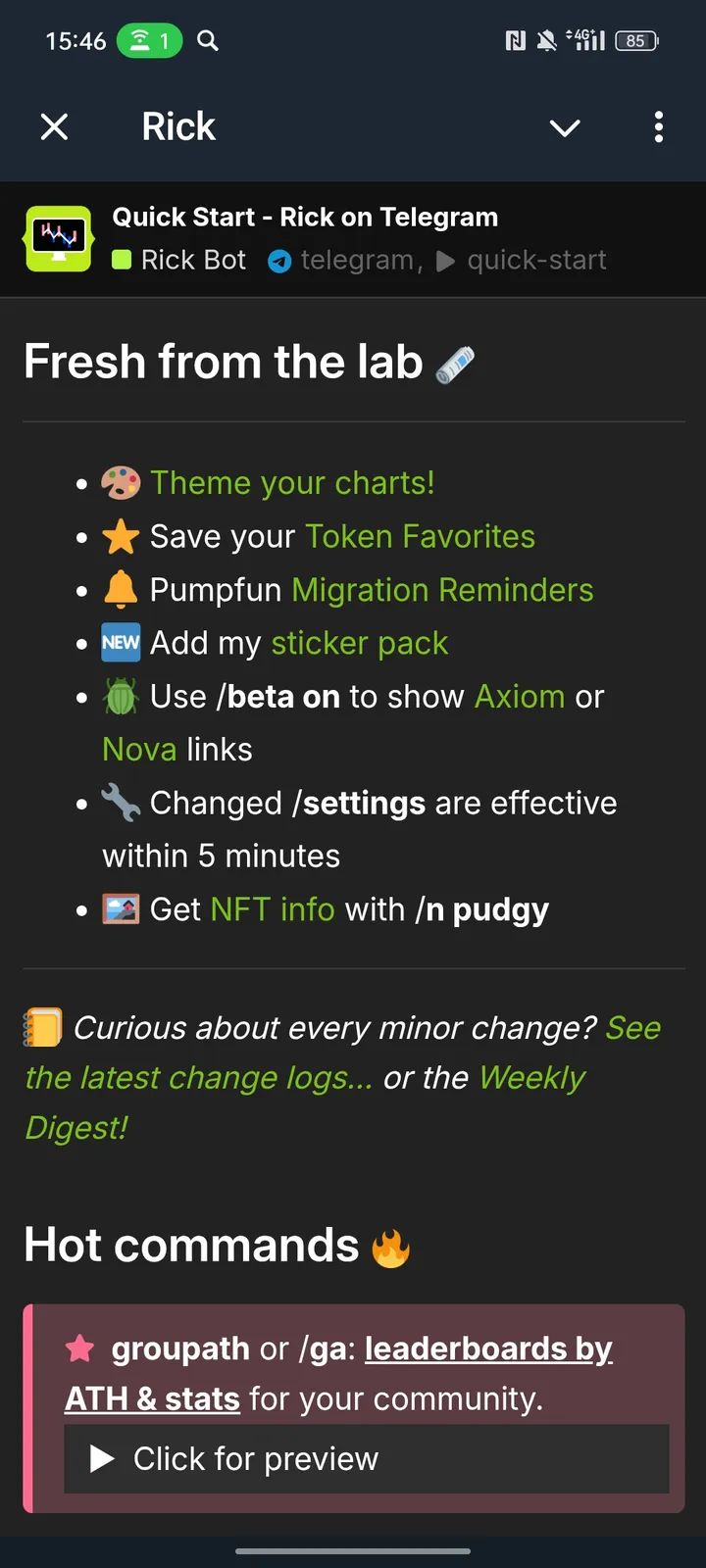 Rick — Screenshot 2