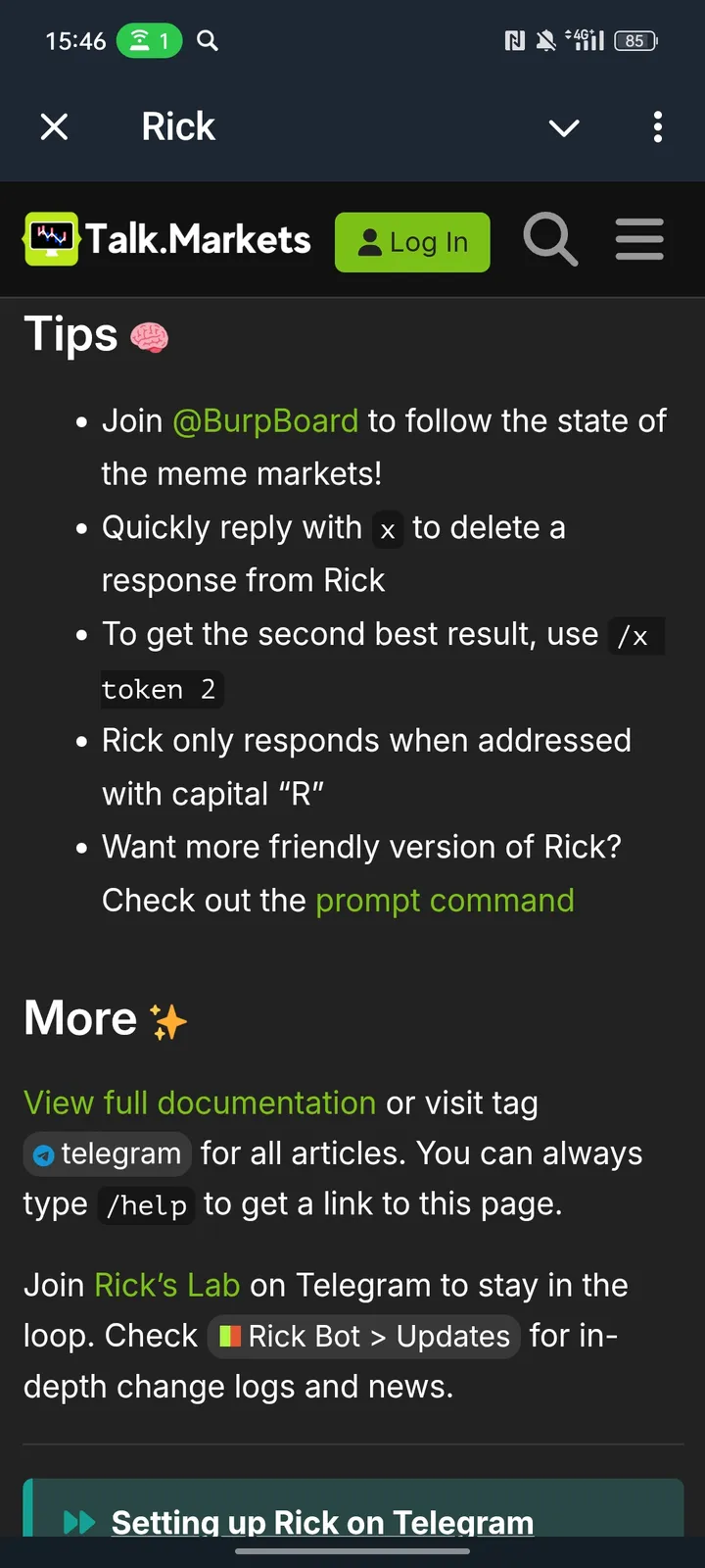Rick — Screenshot 4