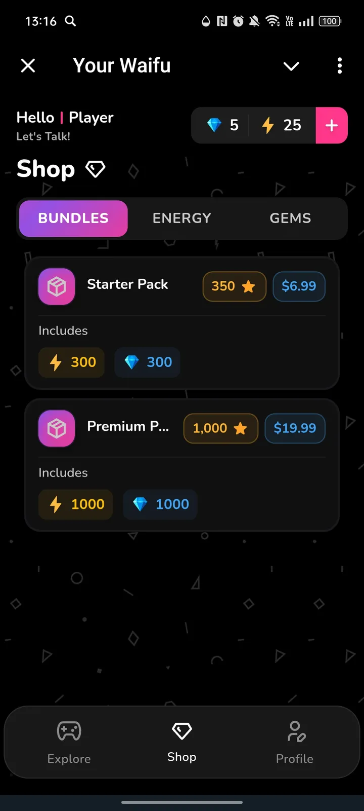 Your Waifu — Screenshot 3