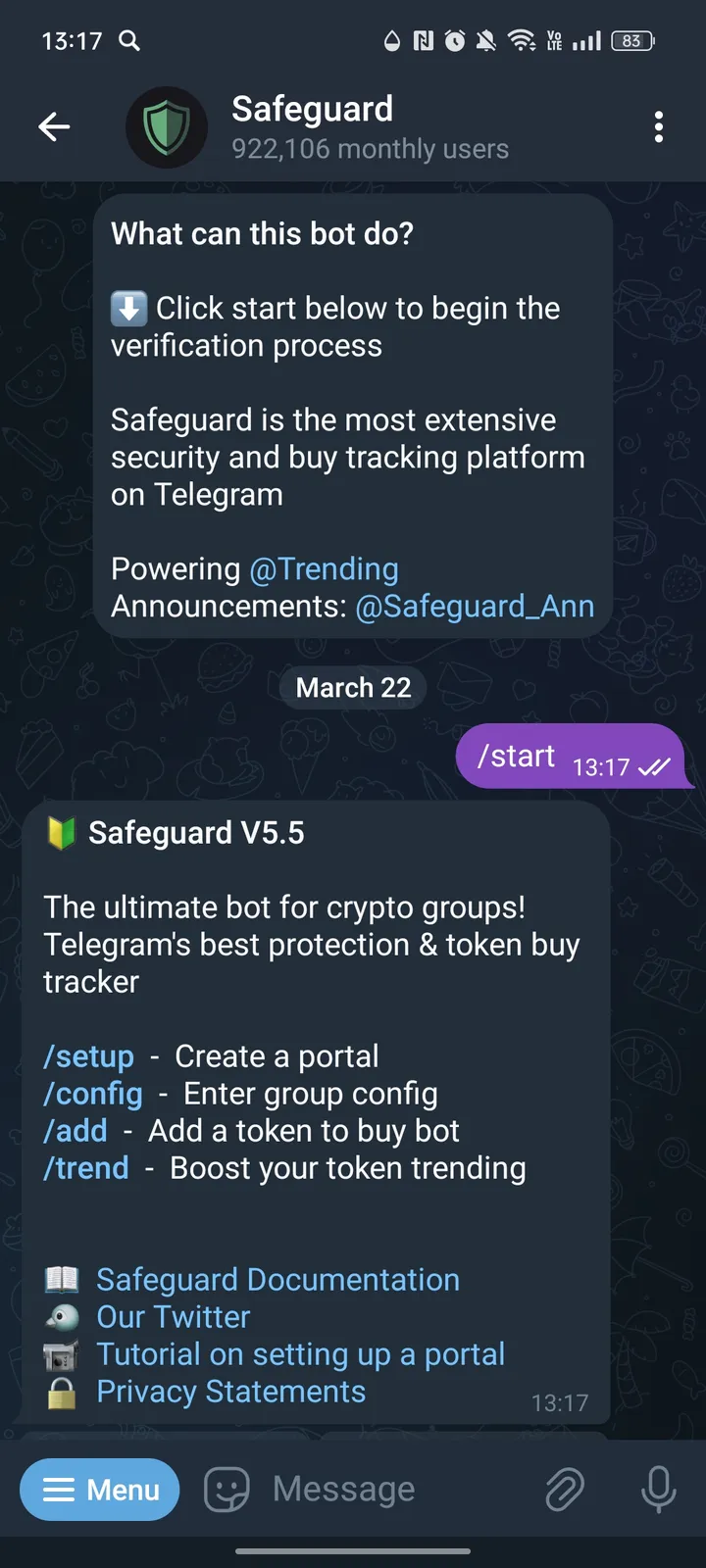 Safeguard — Screenshot 1