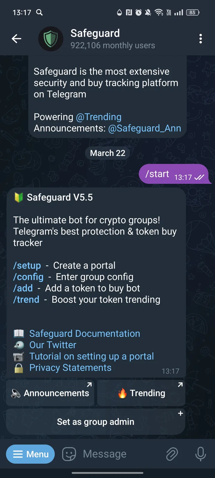 Safeguard — Screenshot 2