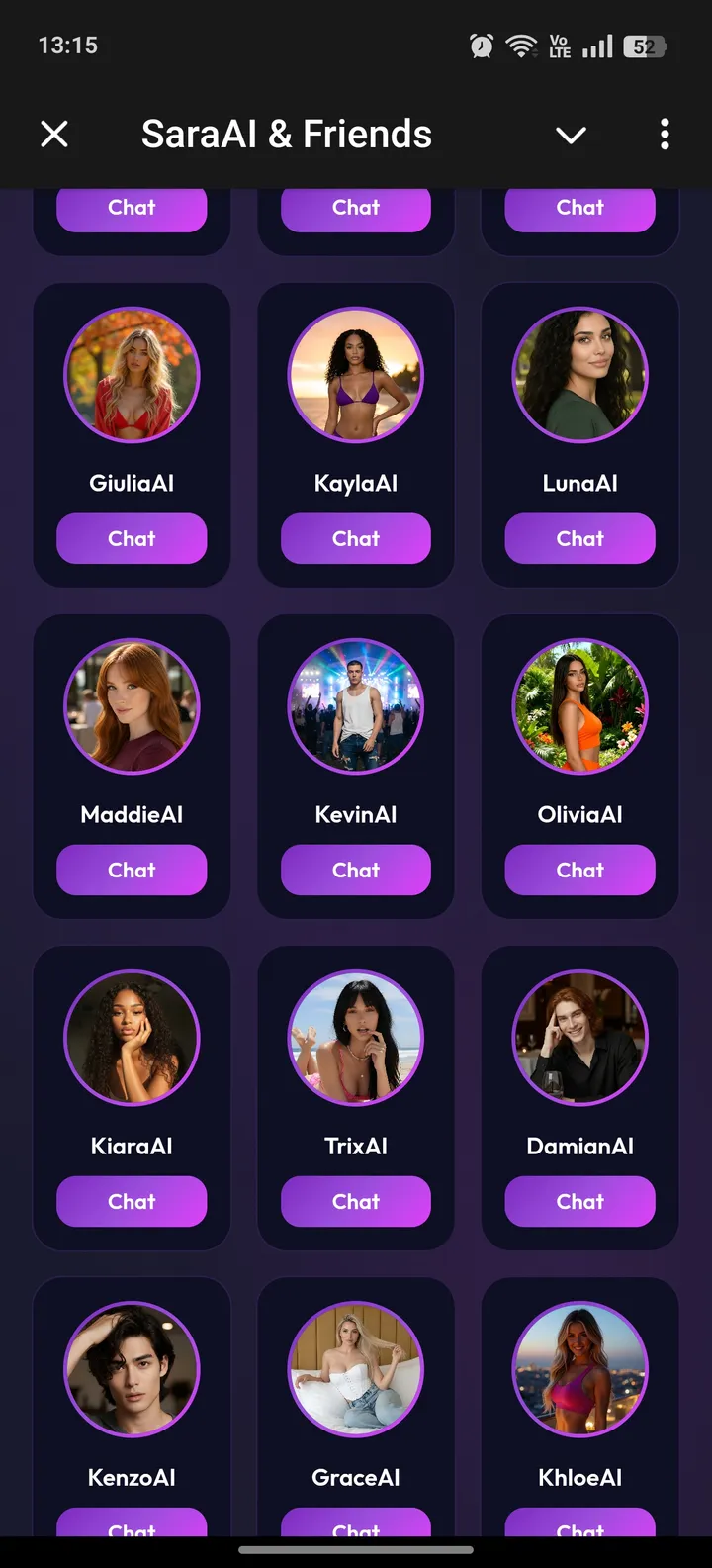 SaraAI & Friends — Screenshot 2