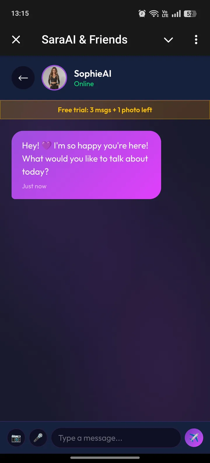 SaraAI & Friends — Screenshot 3