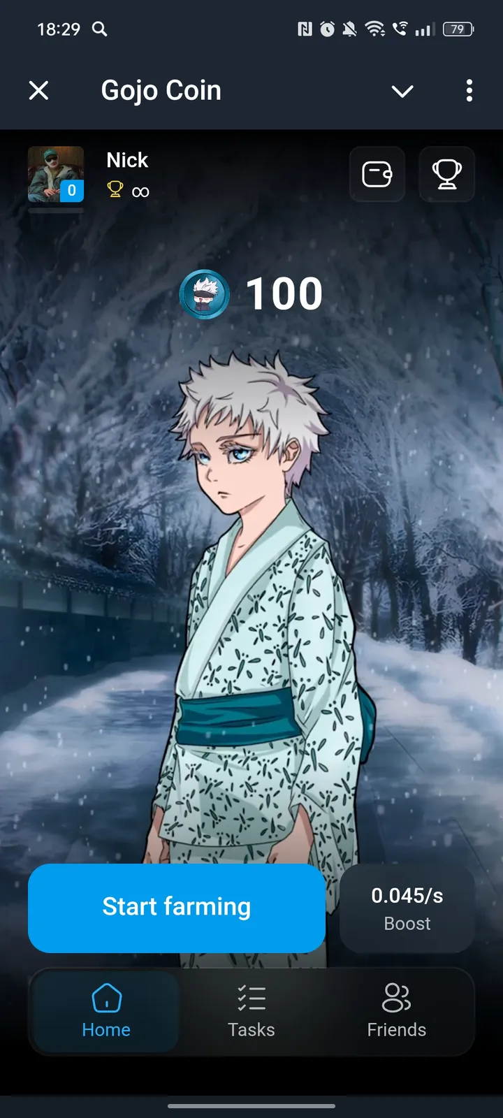 Gojo Coin — Screenshot 1