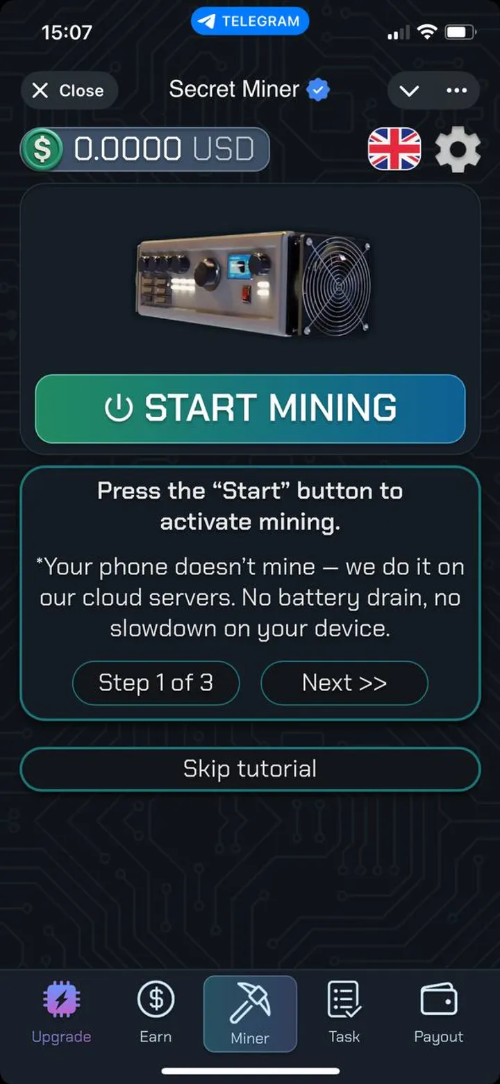 Secret Miner — Screenshot 3