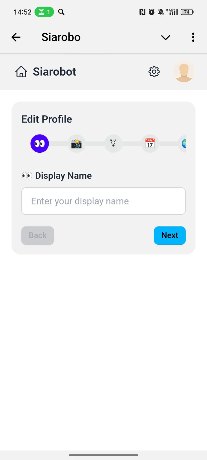 Siarobo — Screenshot 4