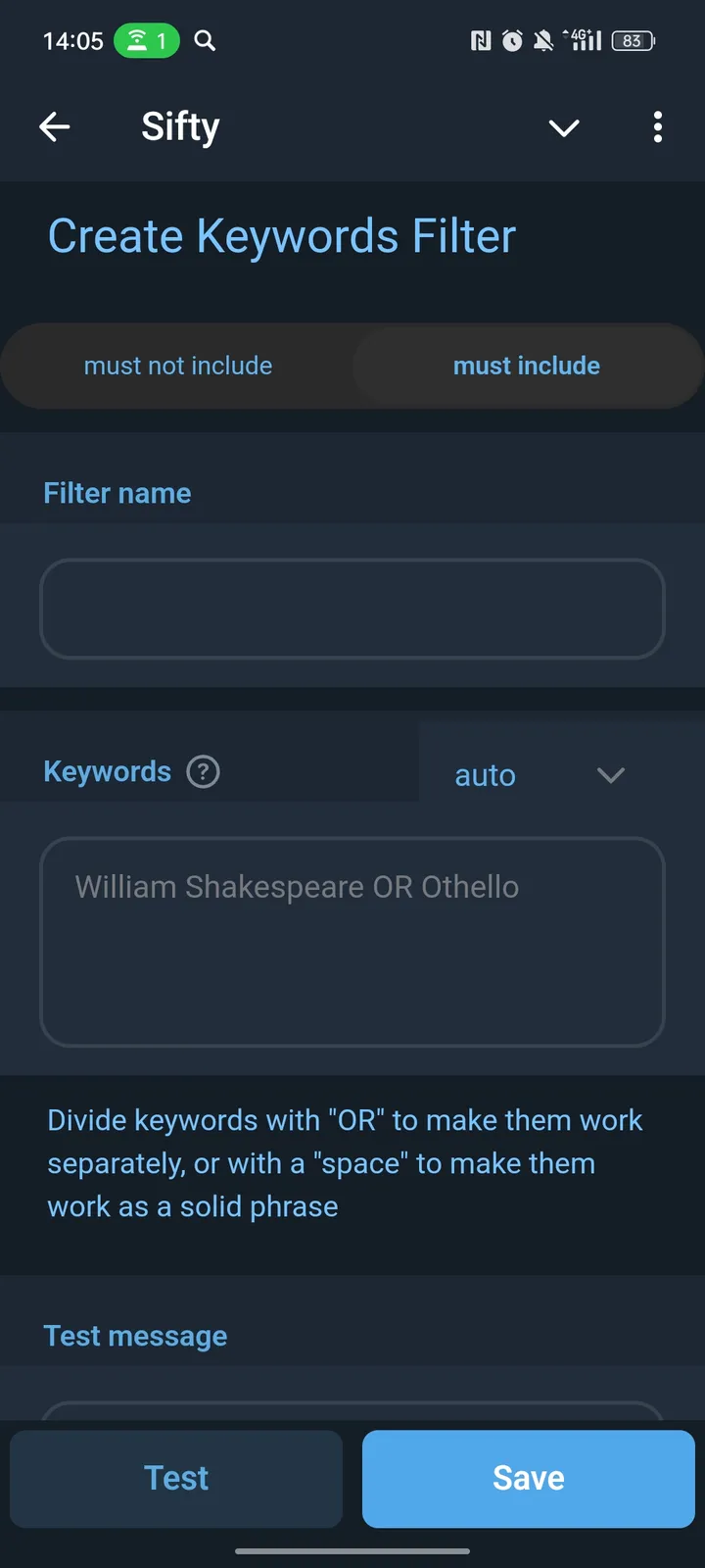 Sifty — Screenshot 3