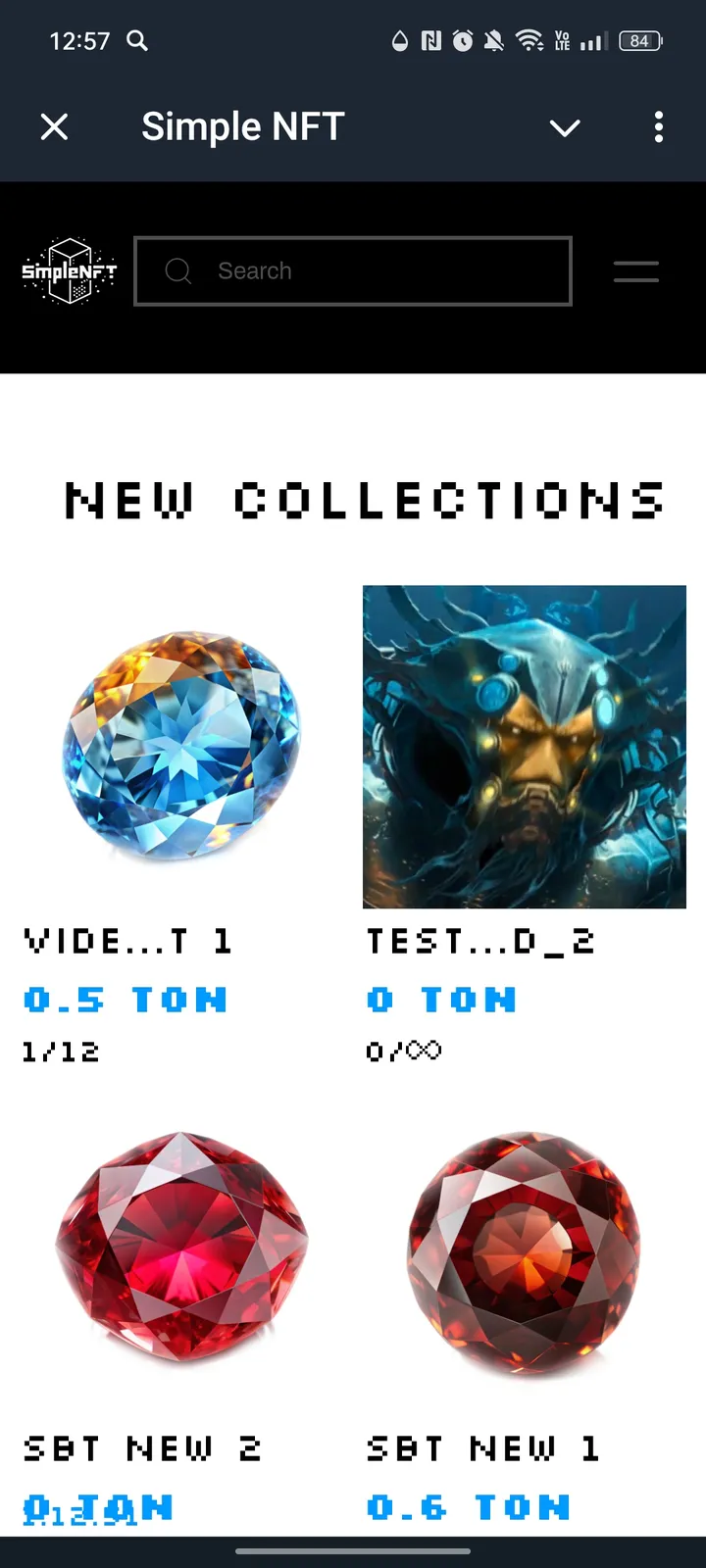 Simple NFT — Screenshot 2