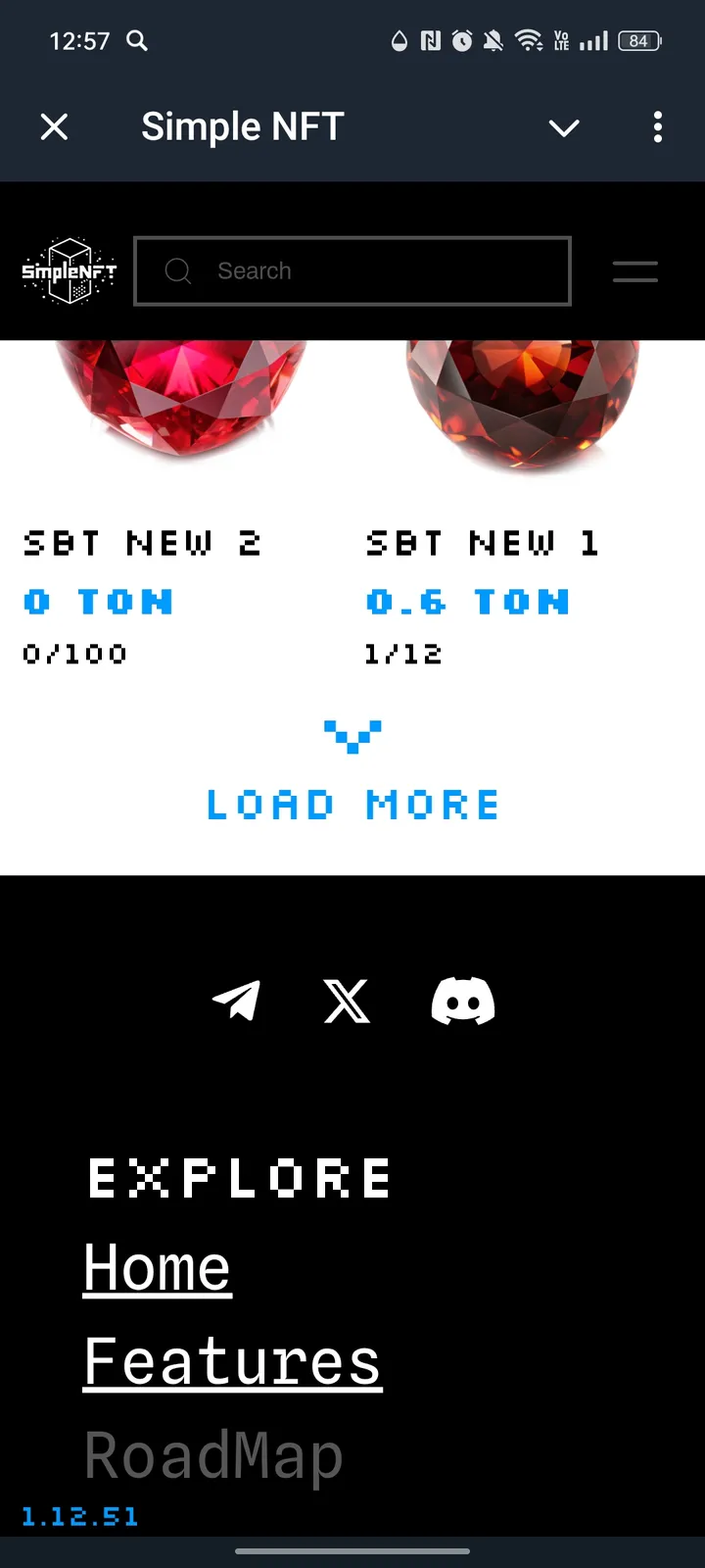 Simple NFT — Screenshot 3