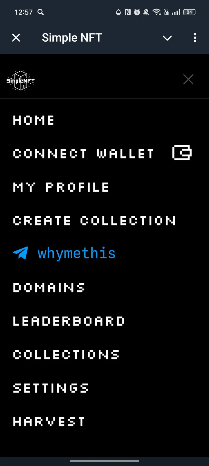 Simple NFT — Screenshot 4