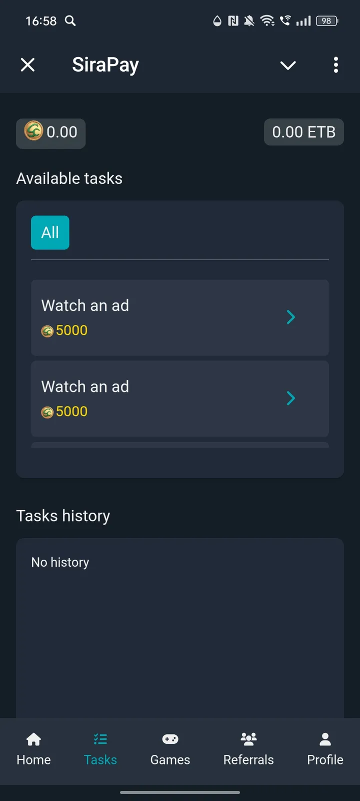SiraPay — Screenshot 2