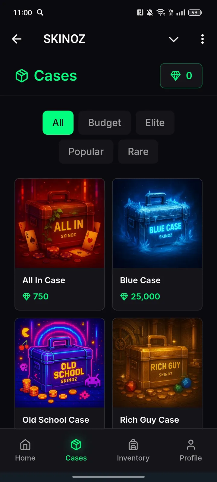 SKINOZ — Screenshot 2