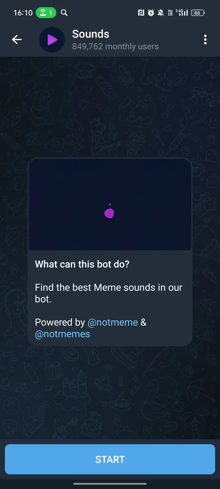 Sounds — Screenshot 1