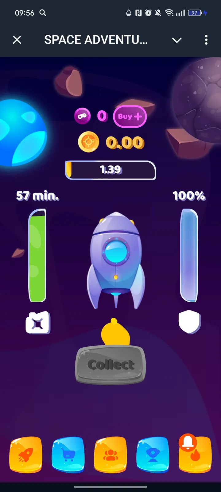 SPACE ADVENTURE — Screenshot 1