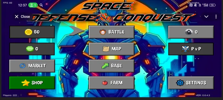 Space: Defense & Conquest — Screenshot 2