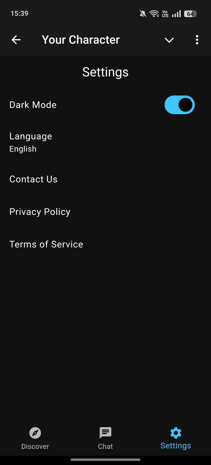 Your Character — Screenshot 3