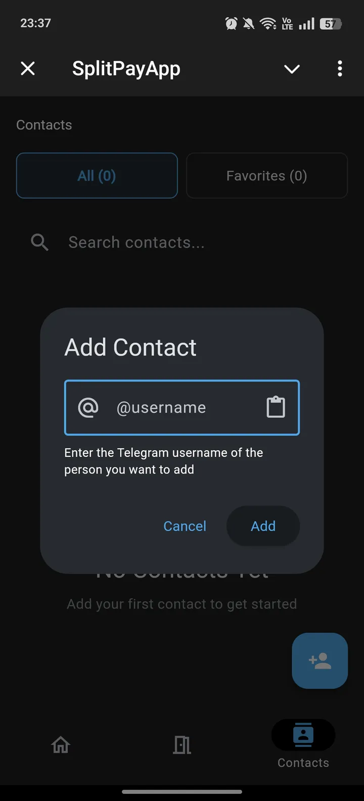 SplitPayApp — Screenshot 4