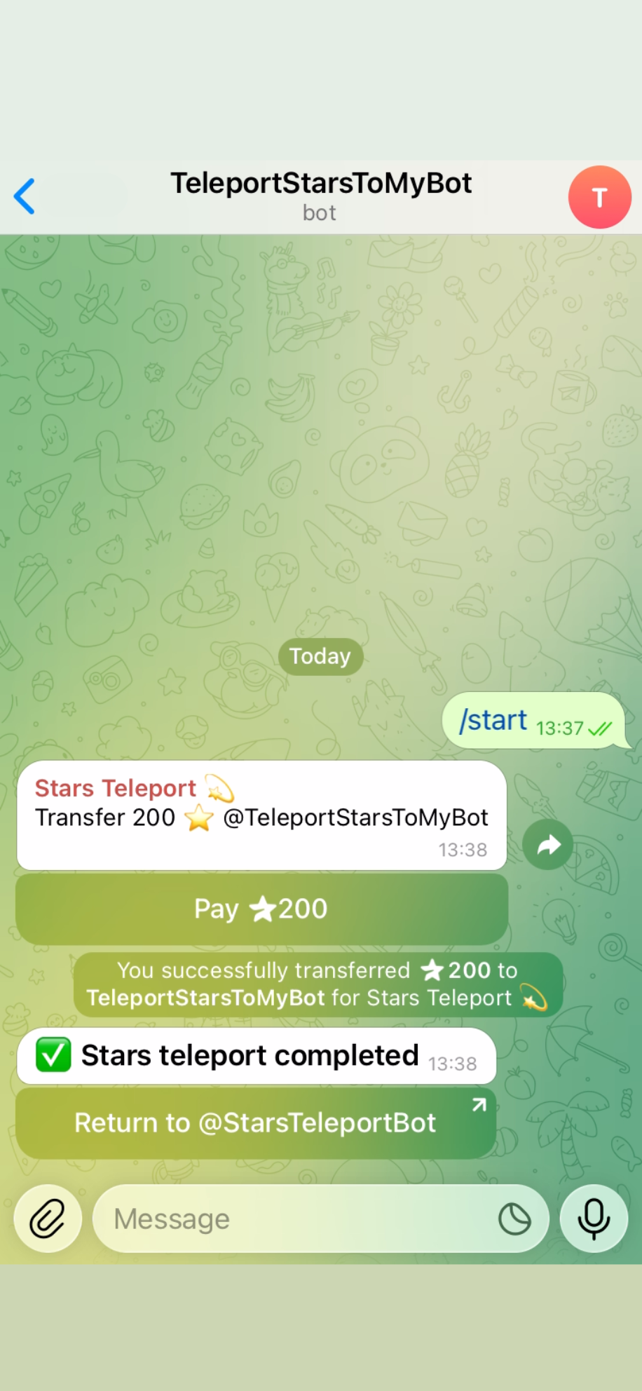Stars Teleport — Screenshot 5
