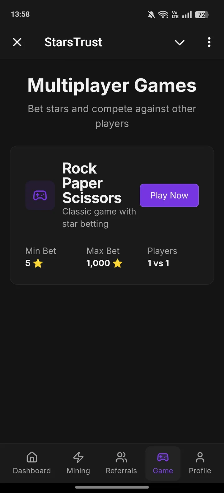 StarsTrust — Screenshot 4