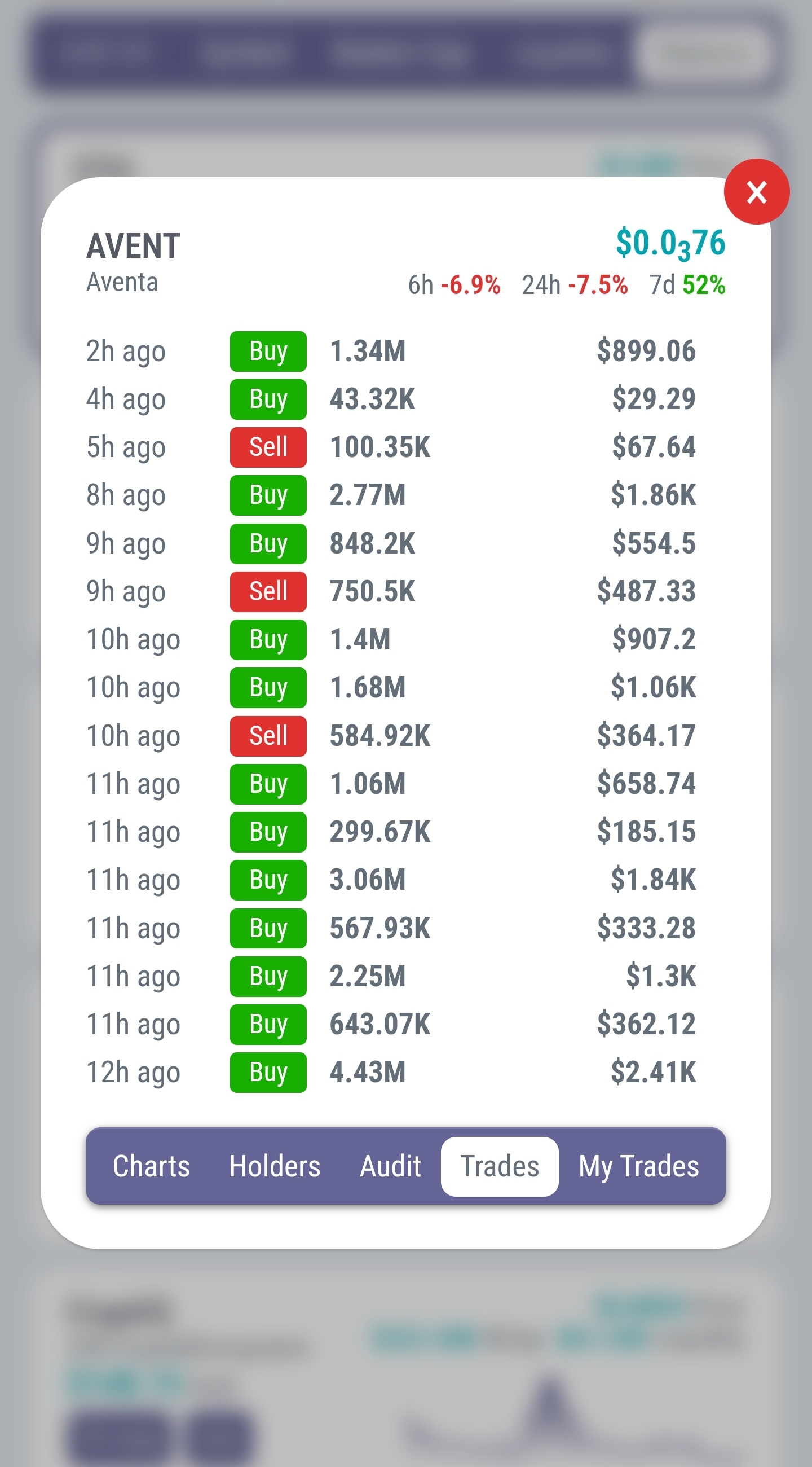 StarWallet Portfolio tracker — Screenshot 1
