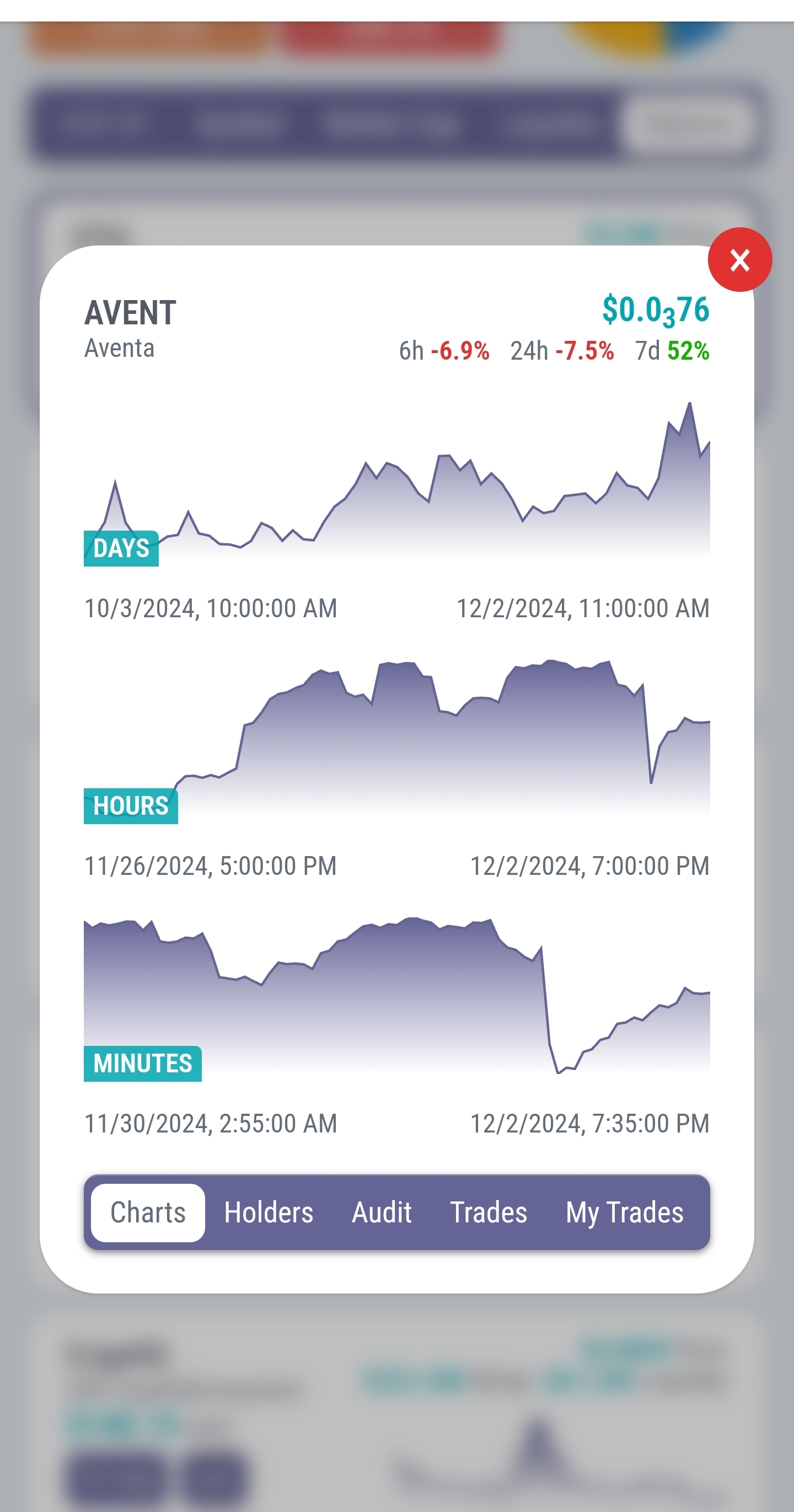 StarWallet Portfolio tracker — Screenshot 4