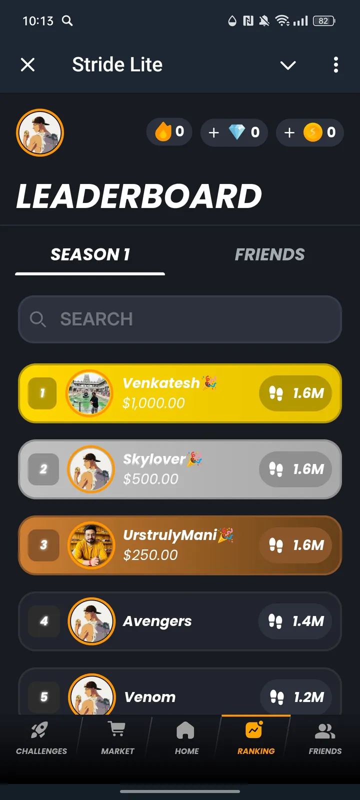 Stride Lite — Screenshot 4