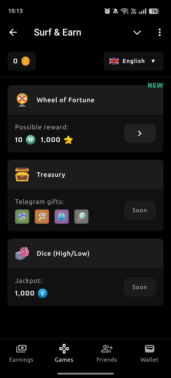 Surf & Earn — Screenshot 2