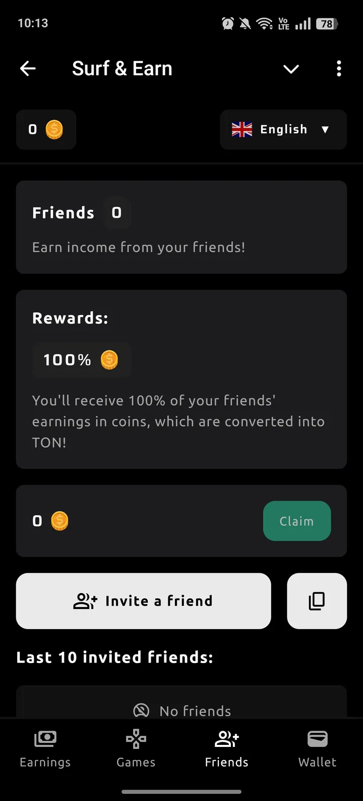 Surf & Earn — Screenshot 3