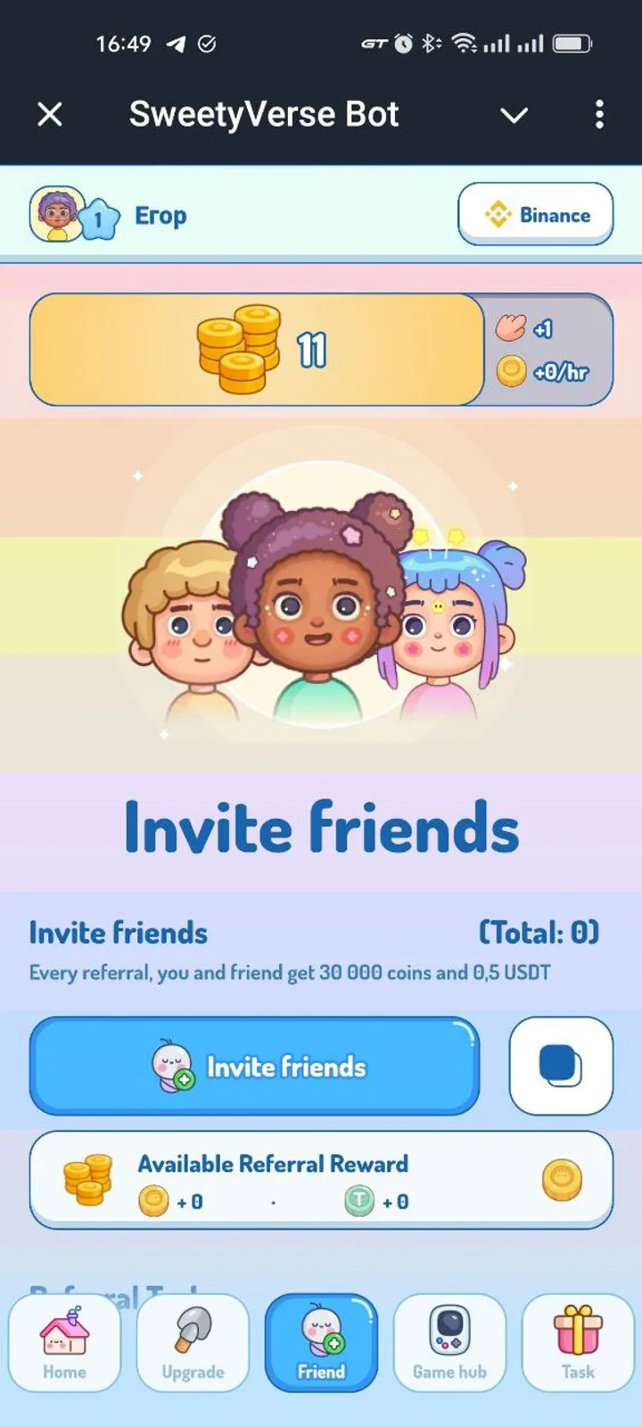 SweetyVerse Bot — Screenshot 1