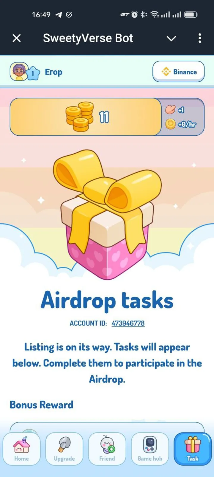 SweetyVerse Bot — Screenshot 2