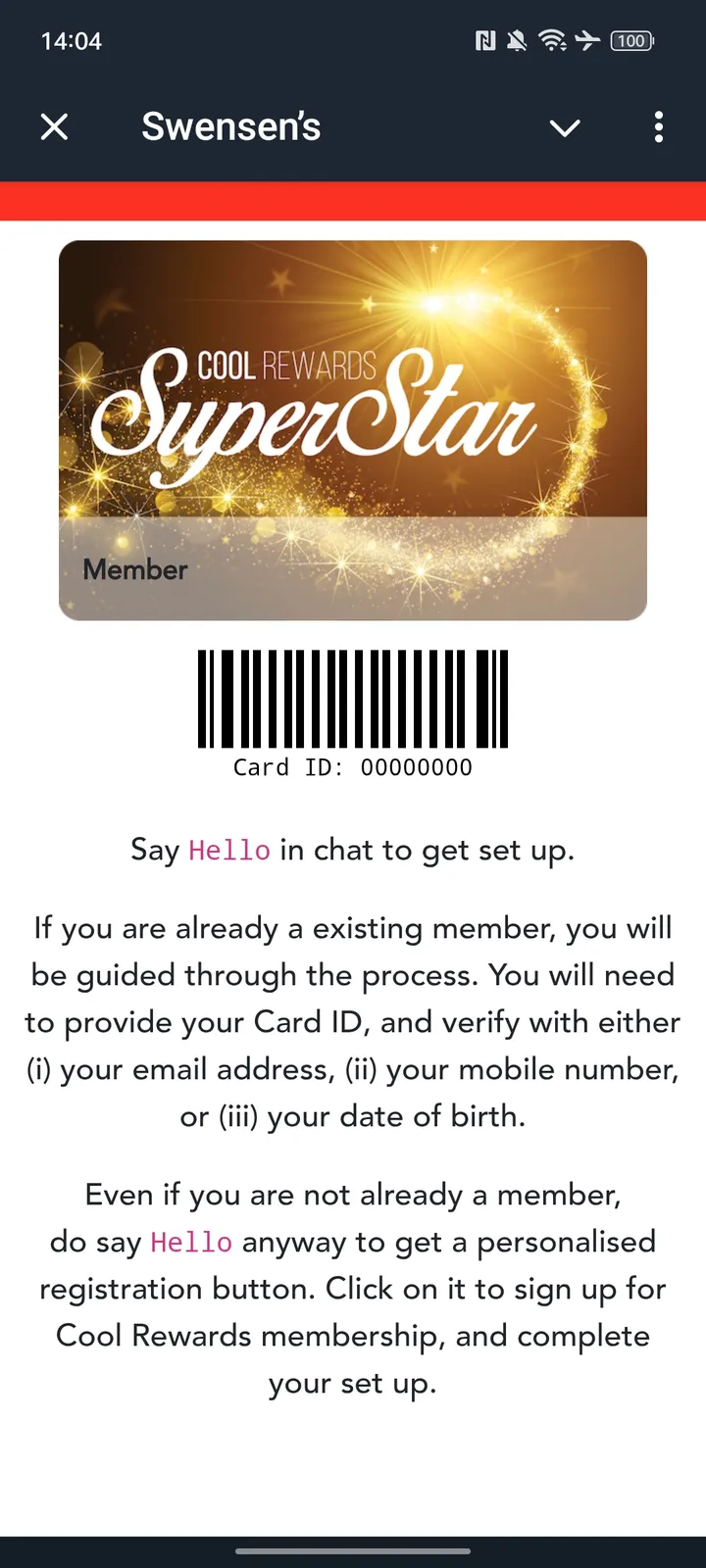 Swensen’s — Screenshot 1