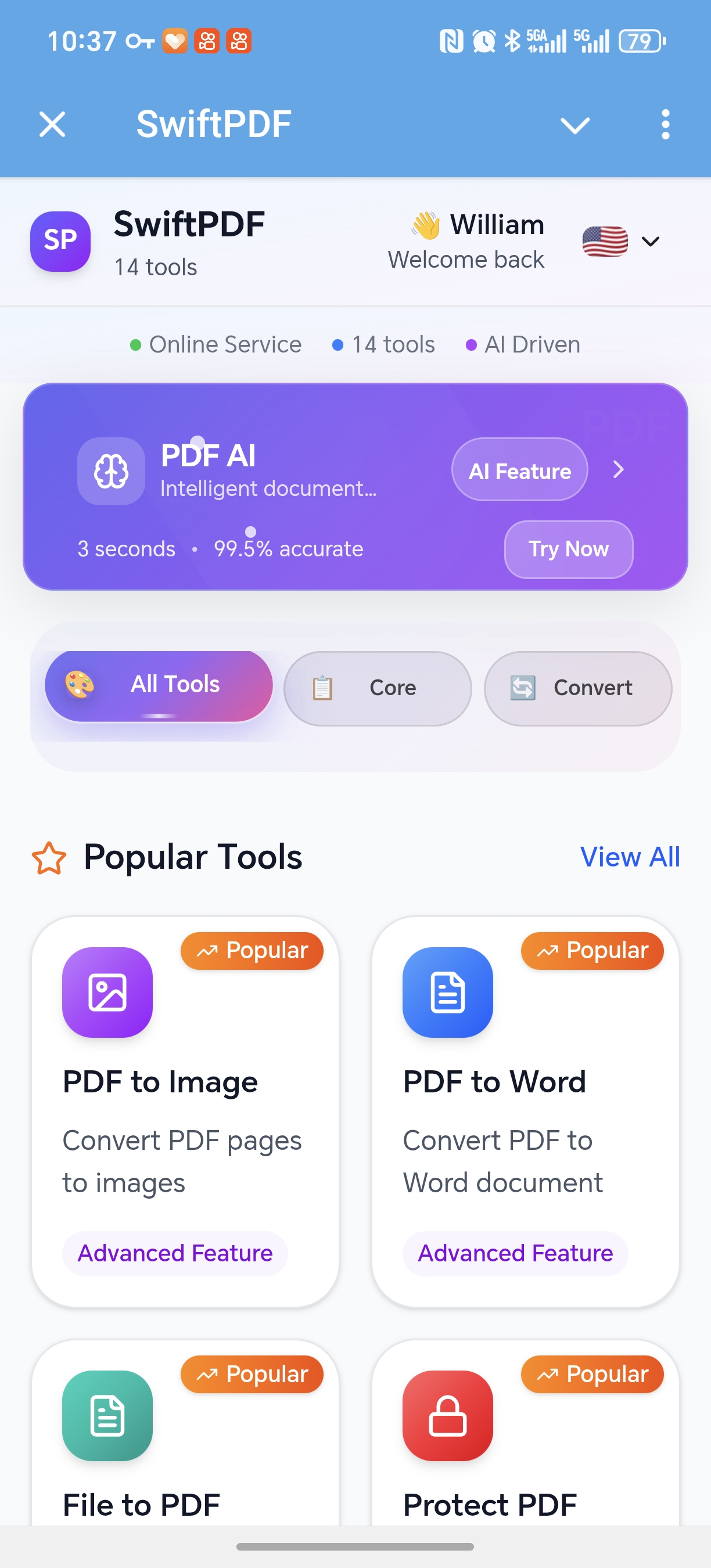 SwiftPDF — Screenshot 1