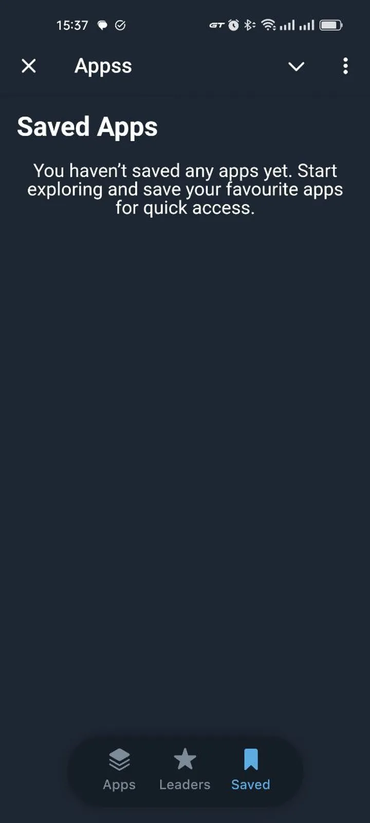 Appss — Screenshot 1